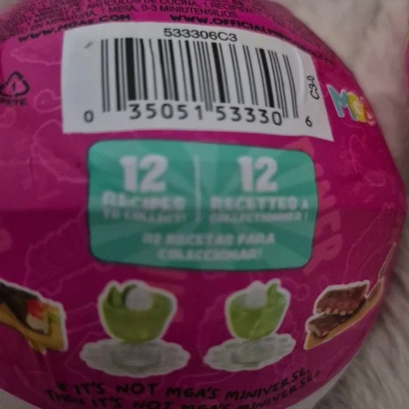 MGA Mini Verse Make It Mini Food Series 3 Collectible 8 Surprise Balls L - Picture 4 of 4